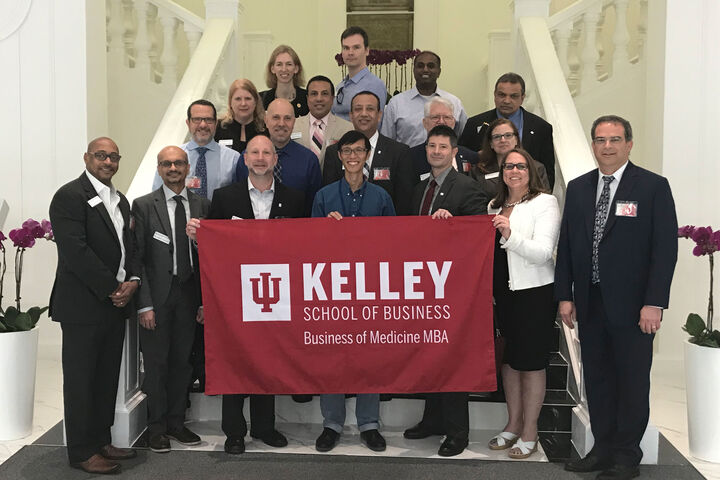 Kelley MBA program group shot